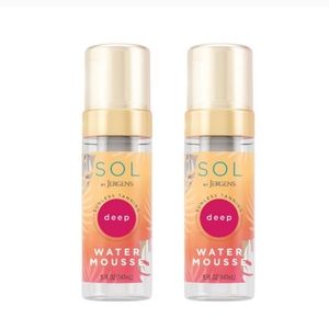 *SOLD* SOL by Jergens Sunless Tanning Water Mousse in color Deep